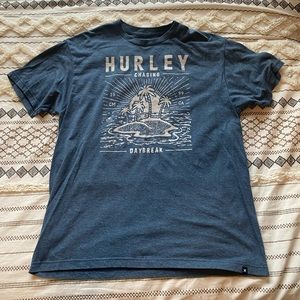 Navy blue Hurley paradise t-shirt size large